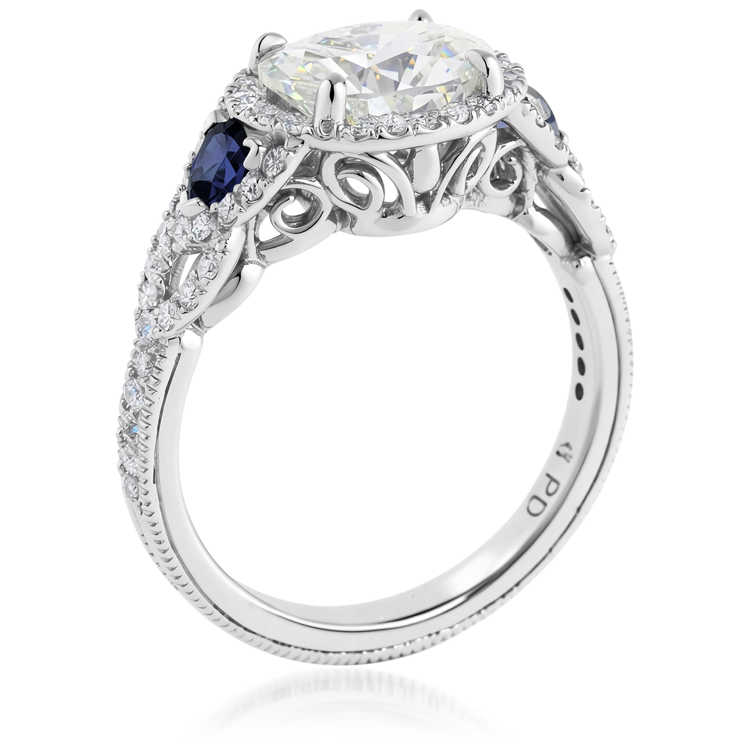 Vintage Old World Engagement Ring