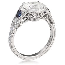 Vintage Old World Engagement Ring