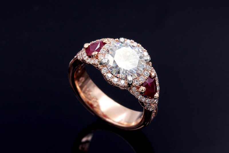 Vintage Old World Engagement Ring