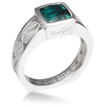 Custom Corporate Logo Ring 