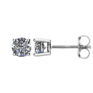 1 2 Carat Total Weight Diamond Earrings 1 2 Ctw Diamond Earrings