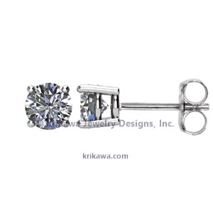 3/4 CTW Diamond Earrings