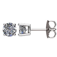 1 CTW Diamond Earrings