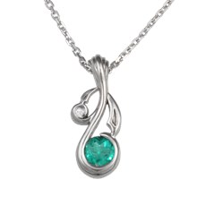 Delicate Leaf Pendant