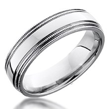 Double Millegrain Edge Band