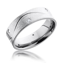 Half Infinity Diamond Band