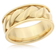Twist Mens Wedding Band