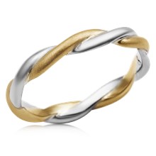 Tight Twist Wedding Band