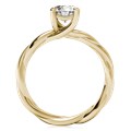Tight Twisted Engagement Ring