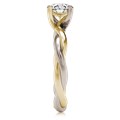 Tight Twisted Engagement Ring