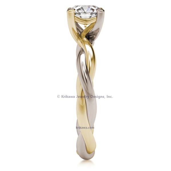Tight Twisted Engagement Ring
