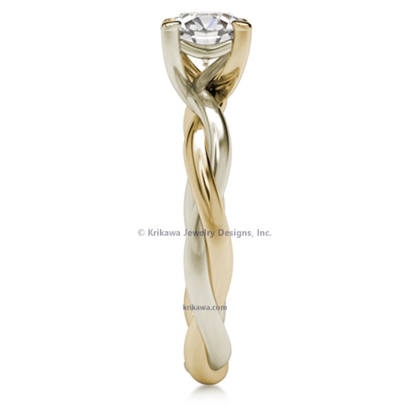 Tight Twisted Engagement Ring