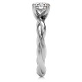 Tight Twisted Engagement Ring
