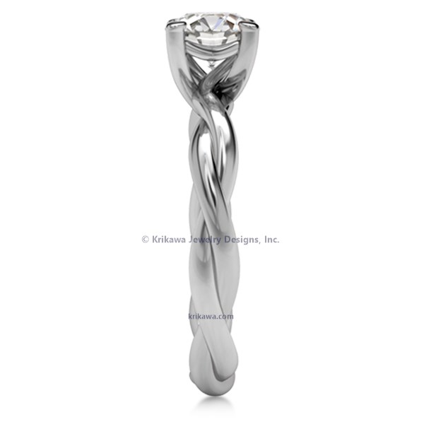 Tight Twisted Engagement Ring