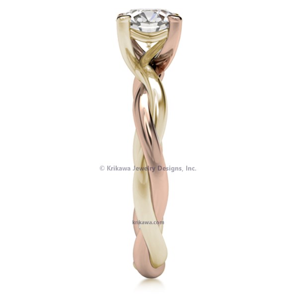Tight Twisted Engagement Ring