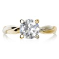 Tight Twisted Engagement Ring