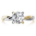 Tight Twisted Engagement Ring