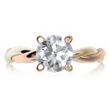 Tight Twisted Engagement Ring