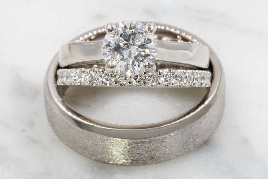 Modern Grace Engagement Ring