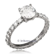 Simple Brilliance Engagement Ring 