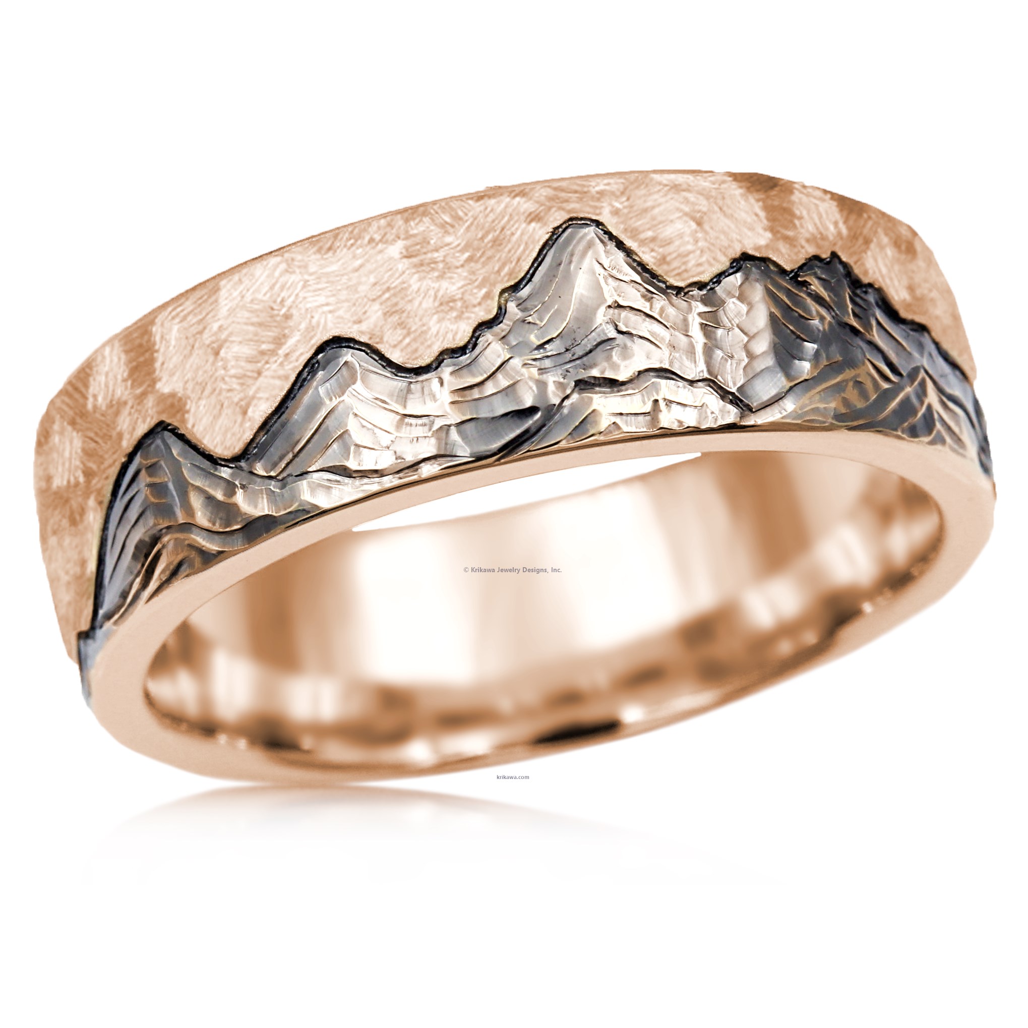 Mountain Machinist Wedding Band