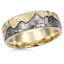 Mountain Machinist Wedding Band