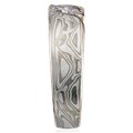 Mokume Wave Engagement Ring - Marquise 