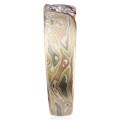 Mokume Wave Engagement Ring - Marquise 