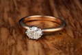 Unique Oval Diamond Solitaire