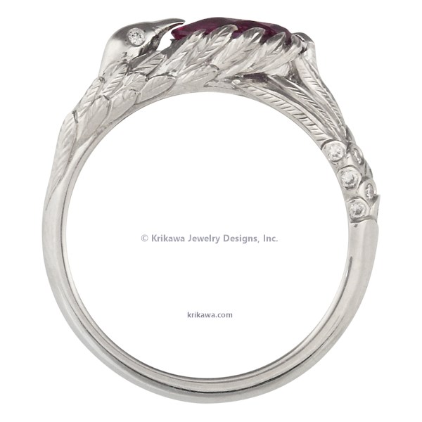 Hummingbird Engagement Ring