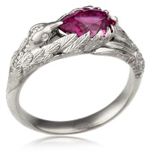 Hummingbird Engagement Ring