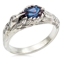 Hummingbird Engagement Ring