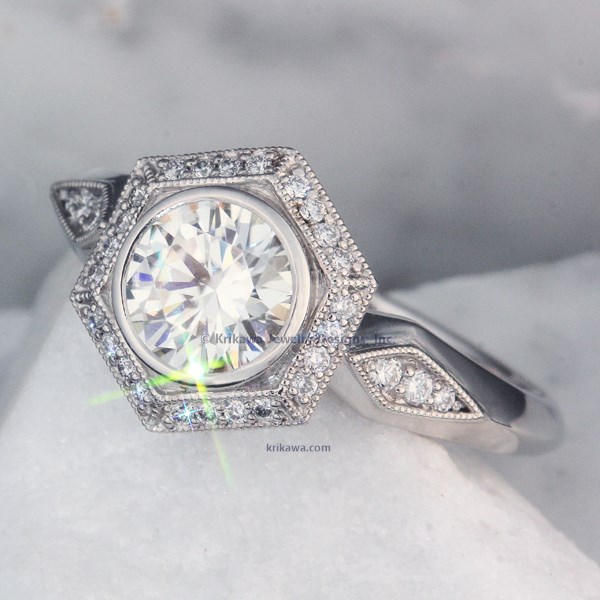 Vintage Art Deco Engagement Ring
