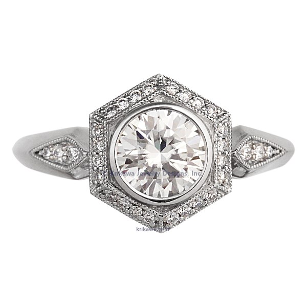 Vintage Art Deco Engagement Ring