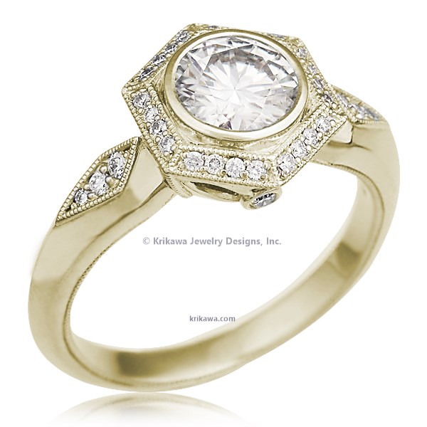 Vintage Art Deco Engagement Ring