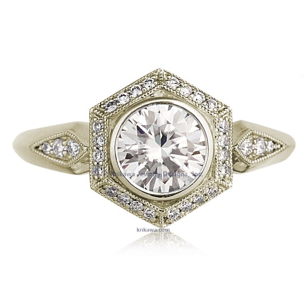 Vintage Art Deco Engagement Ring