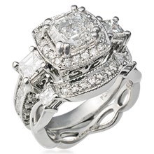 Aascher Pave Contoured Wedding Band