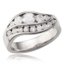 Swan Lake Engagement Ring