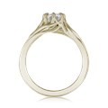 Embracing Tree Branch Engagement Ring With Round Diamond