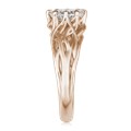 Embracing Tree Branch Engagement Ring With Round Diamond