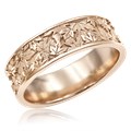 Maple Leaf Wedding Band
