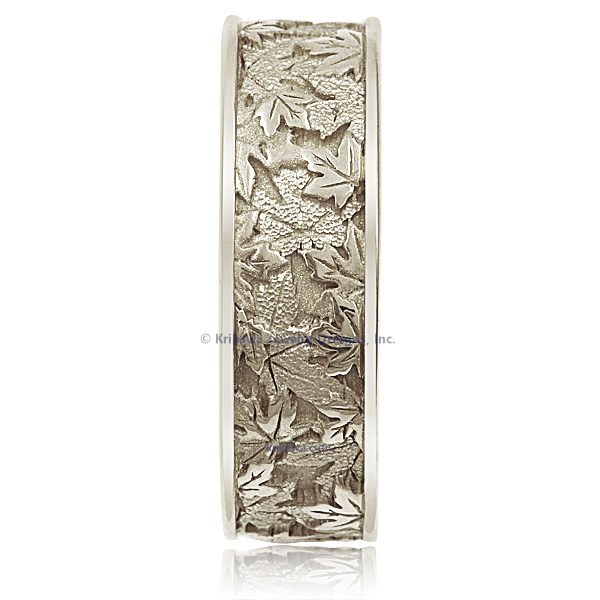 Maple Leaf Wedding Band