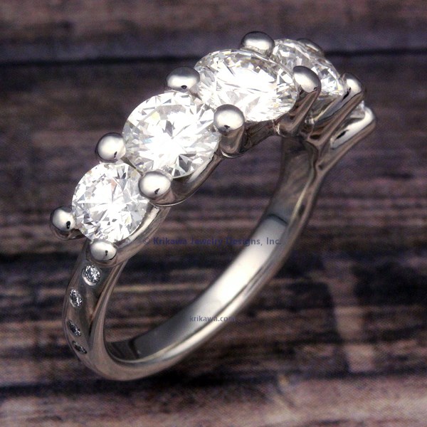 Swoon Five Stone Anniversary Ring