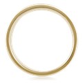 Two Tone Oak Leaf Wedding Band
