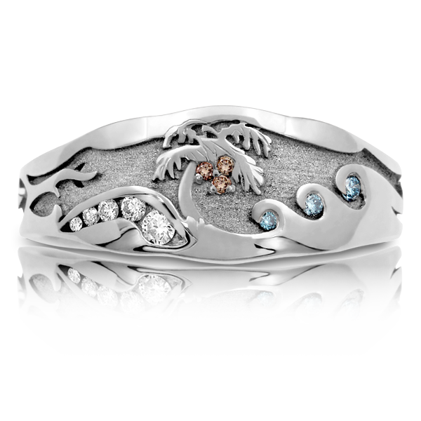 Discover more than 151 ocean themed wedding rings best - xkldase.edu.vn