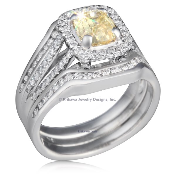 Halo solitaire on sale ring enhancer