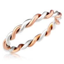
Hand Forged Twist Wedding Band
