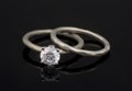 Hand-Forged Rustic Engagement Ring