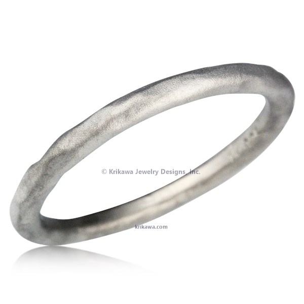 

Hand Forged Rustic Wedding Band