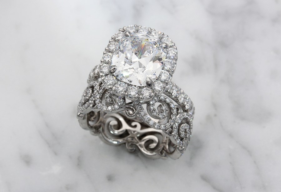 Decadence Infinity Engagement Ring